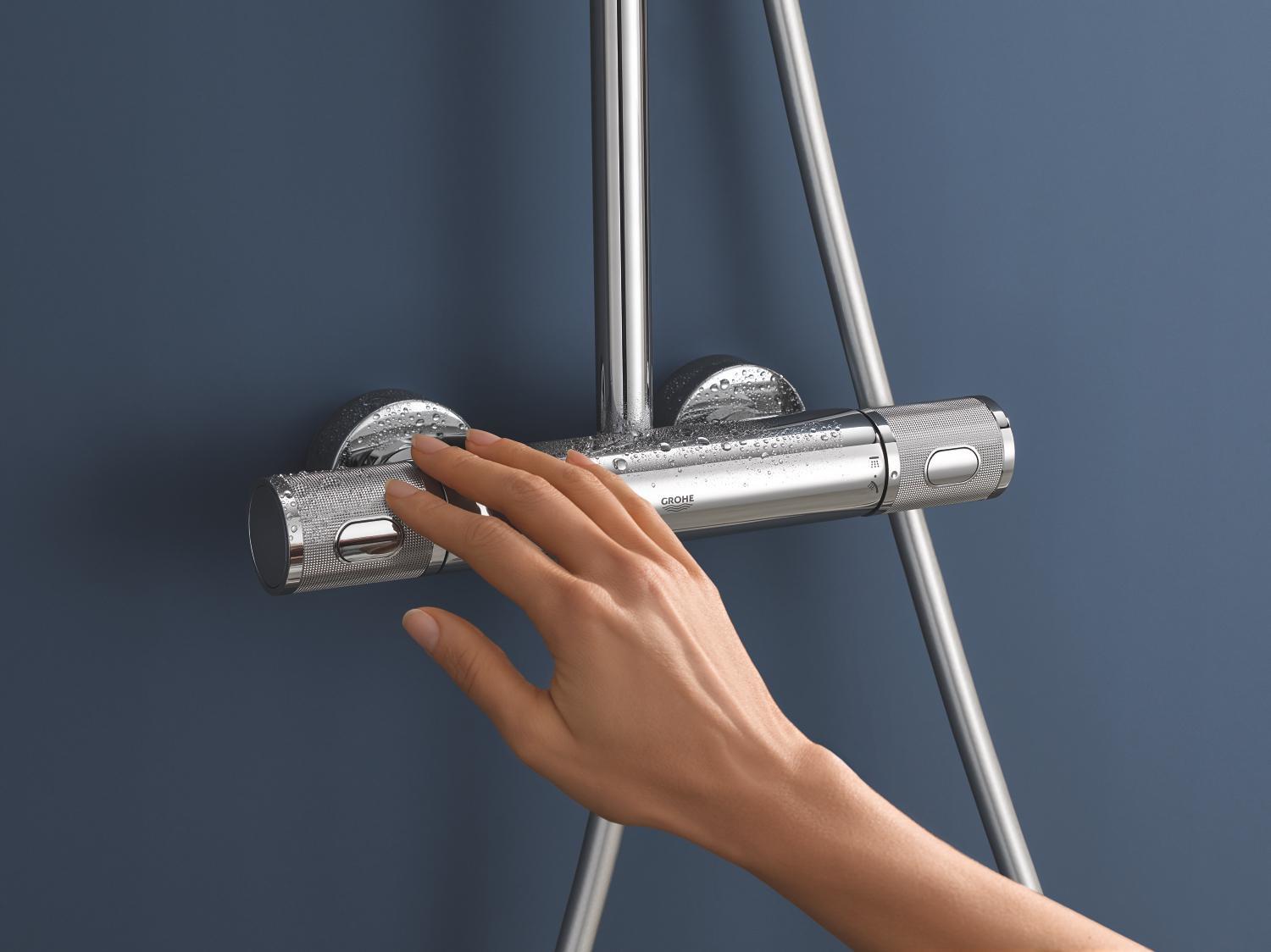 Душова система Grohe Euphoria System з термостатом для душа (27296003) - фото 8 Душова система Grohe Euphoria System з термостатом для душа (27296003) - фото 8