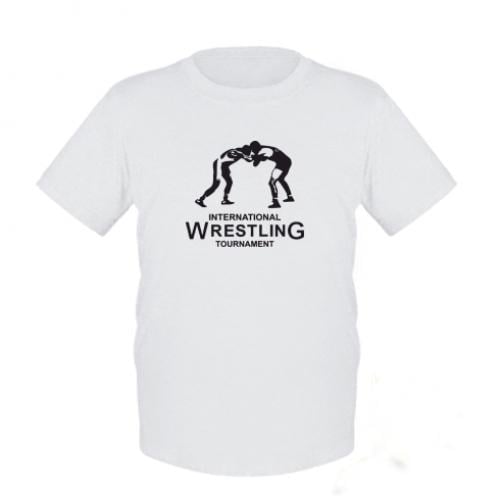 Футболка детская International Tournament Wrestling 128 см Белый (201672-1-20367-S)