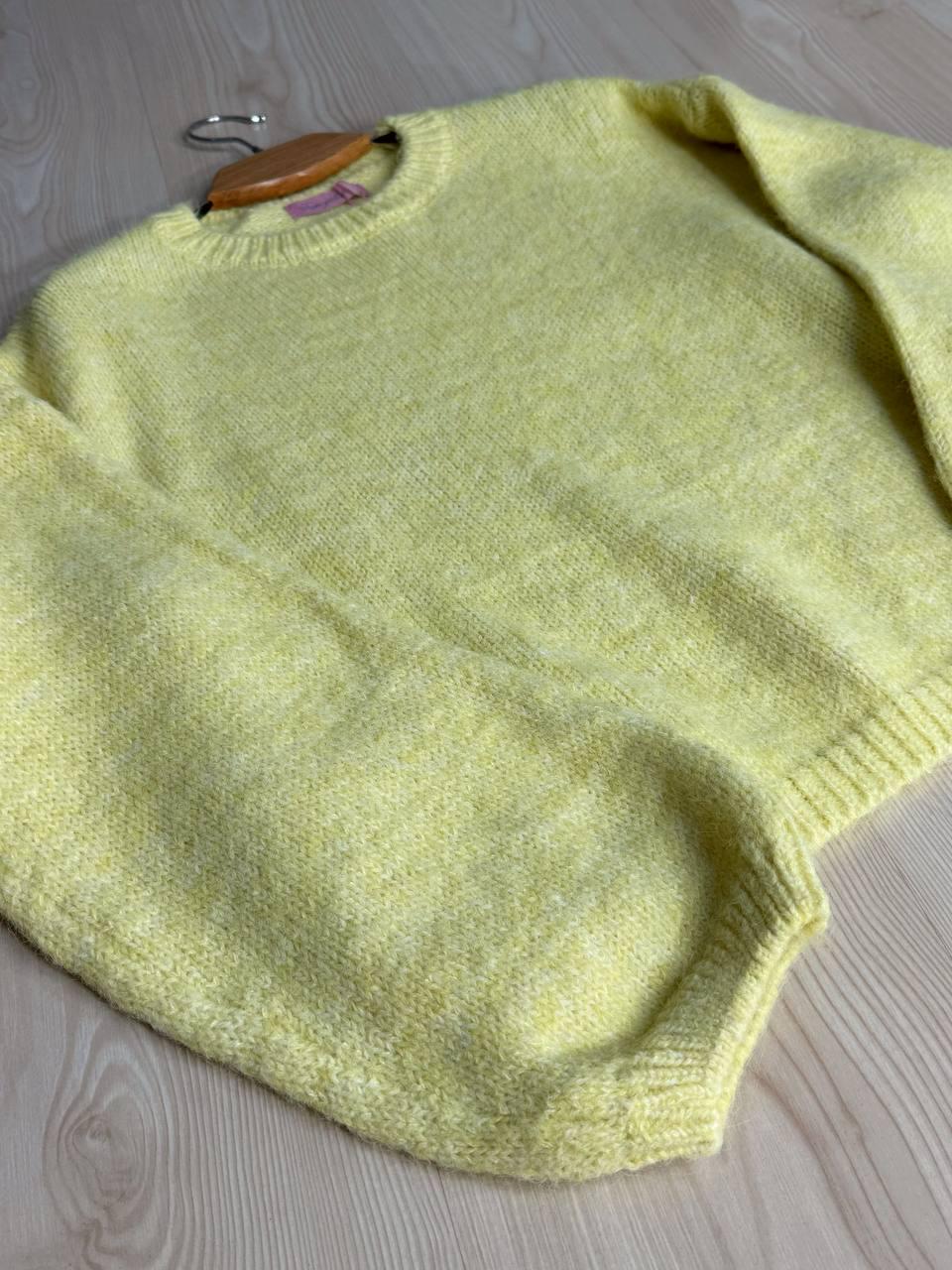 Светр жіночий Fancy Matinee 6119 меланж OS Жовтий (4934) - фото 2