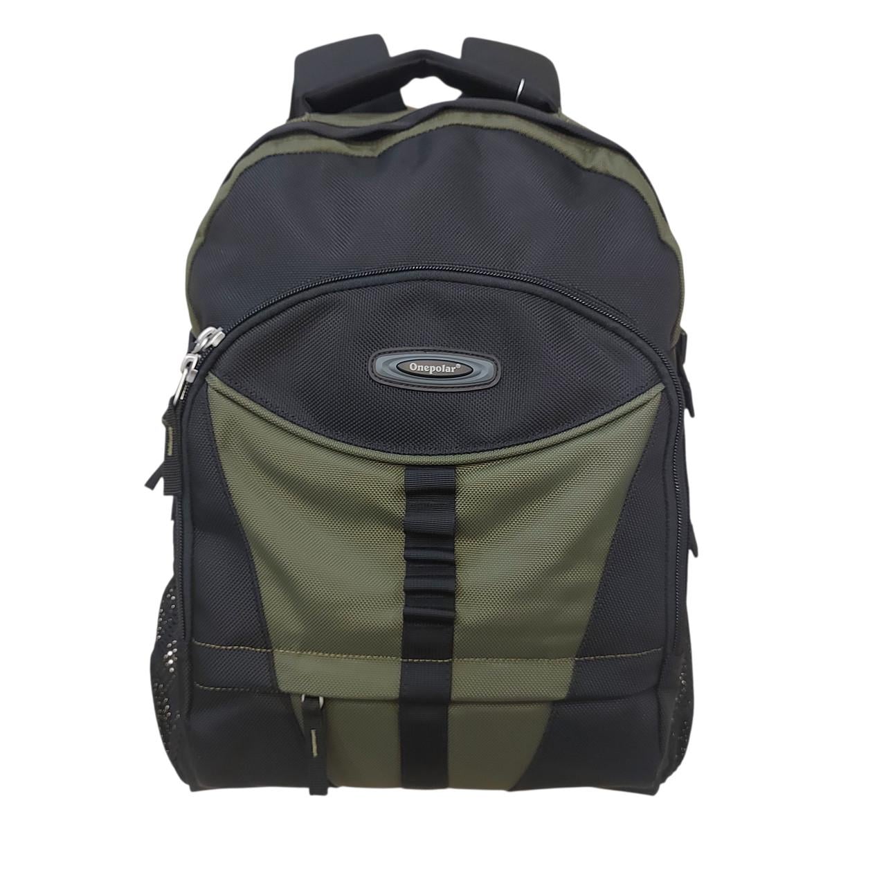 Рюкзак городской Onepolar G939 для ноутбука с дождевиком 15,4″ Green (939 green- One эп)