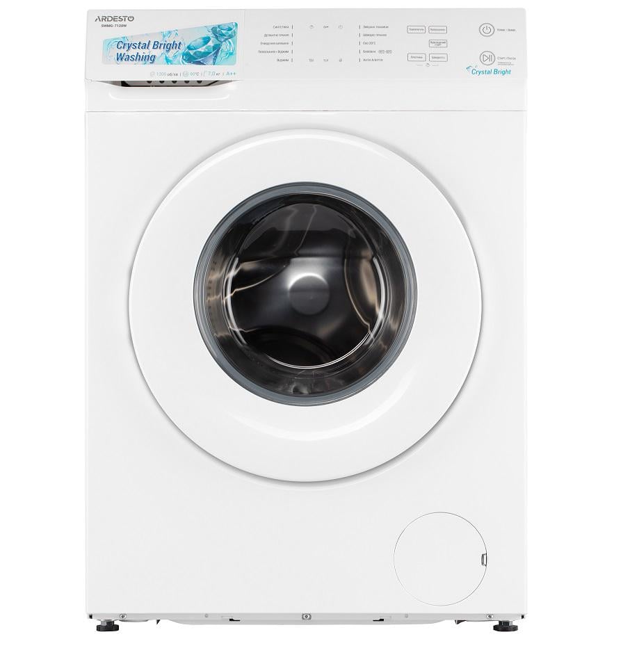 Пральна машина Ardesto SWMG-7120W CrystalBright 7 кг 1200 об/хв A++ 85x60x42 см White