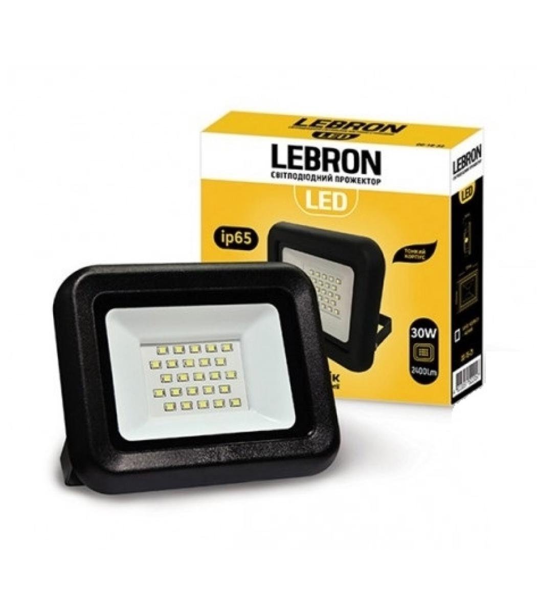 Прожектор Lebron LED 17-07-30 LF 30W 6000K 220V 2250Lm IP65 (000008868)
