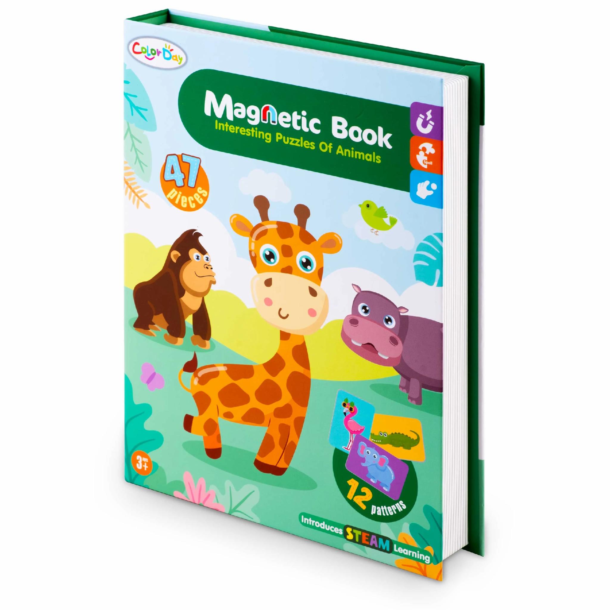 Книга-пазл магнітна Ricokids РК-770 Тварини (777005)