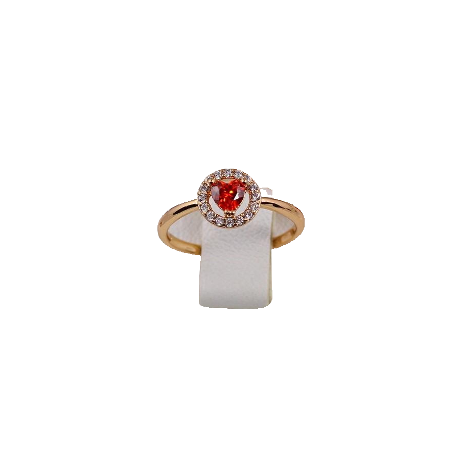 Кольцо Xuping Jewelry детское с круглым красным камнем р. 15 Золотистый (2340442728) Кольцо Xuping Jewelry детское с круглым красным камнем р. 15 Золотистый (2340442728)