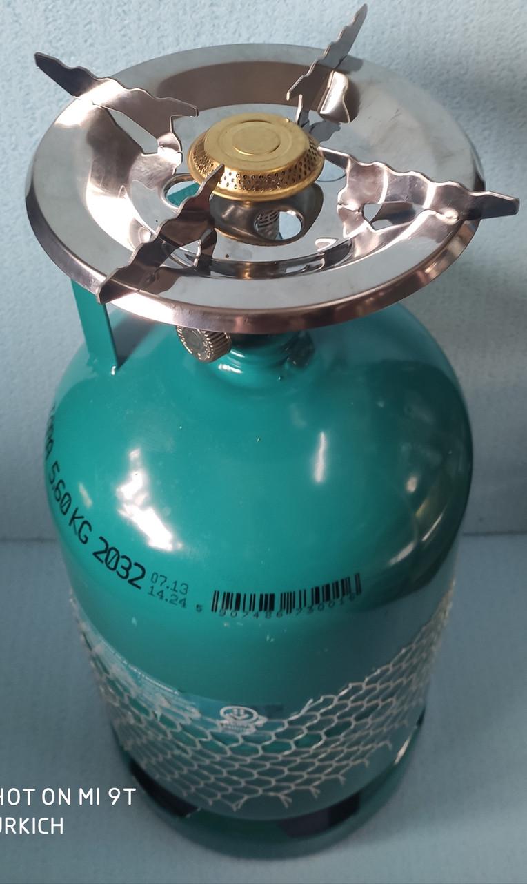 Балон газовий GZWM 12 л/5 кг з горілкою PAMIR - фото 3 Балон газовий GZWM 12 л/5 кг з горілкою PAMIR - фото 3