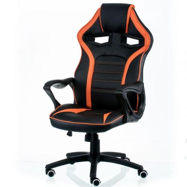 Кресло офисное Special4You Game Black/Orange (824311)