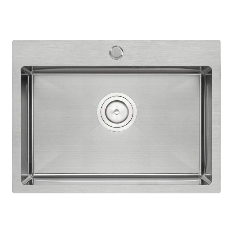 Мойка для кухни Q-tap 5843 QTD584310 580x430 мм матовая 2,7 мм (76781)