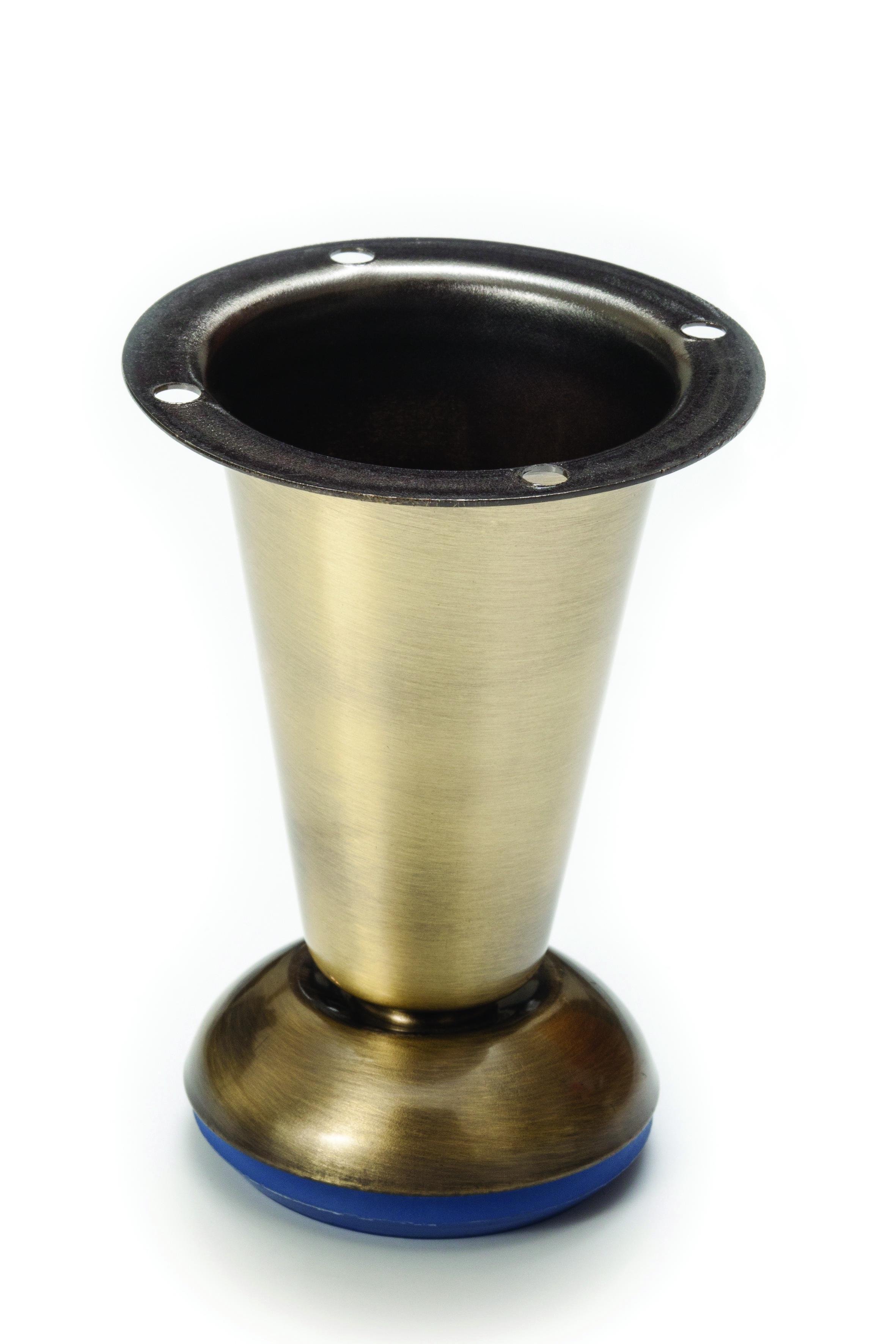 Ножка мебельная конусная Sigma 100 бронза KBR-100 MZ-0909 (29596147)