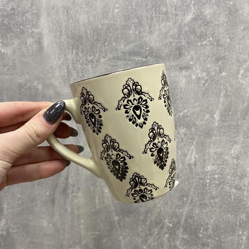 Набір кружок Interos Візерунки MIX 340 мл 6 шт. (KW 141 88170) - фото 4 Набір кружок Interos Візерунки MIX 340 мл 6 шт. (KW 141 88170) - фото 4