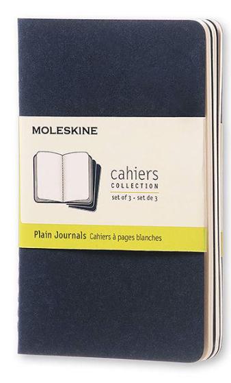 Набор блокнотов Moleskine Cahier маленьких 3 шт. Синий (CH213)