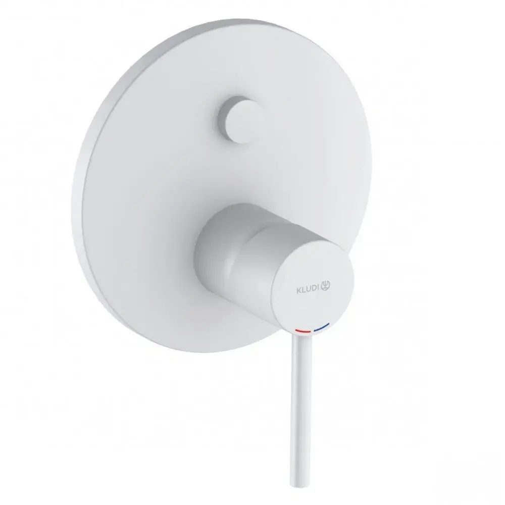 Смеситель для душа Kludi Bozz скрытого монтажа Белый матовый (386595376)