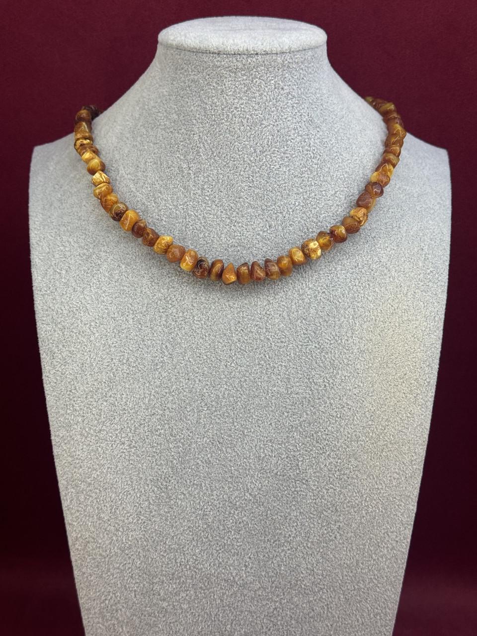 Бусы из янтаря лечебные 46 см (н-834)