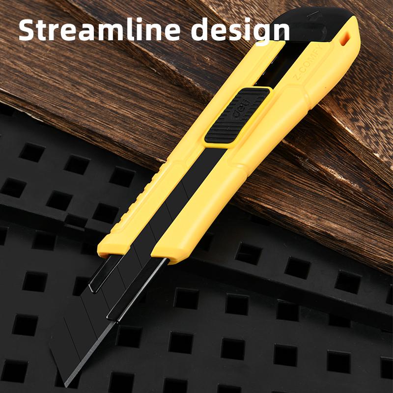 Канцелярський нiж Deli_Tools EDL018 18 мм (27206868) - фото 3 Канцелярський нiж Deli_Tools EDL018 18 мм (27206868) - фото 3