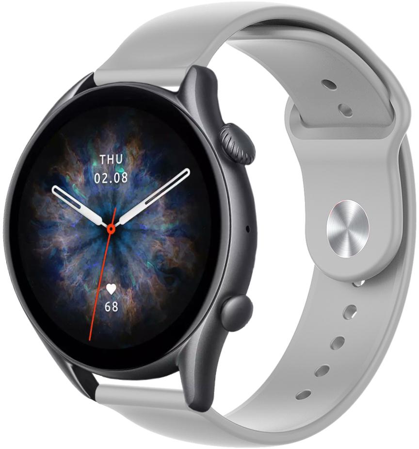 Ремешок Base для Amazfit GTR 3 Pro 22 мм Grey (25493-33)