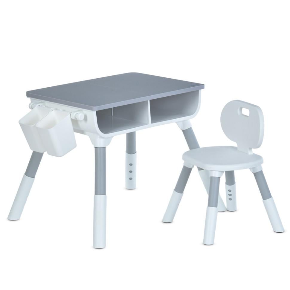 Столик зі стільцем Bambi EL Camino Сірий (ME 1204-11) Столик зі стільцем Bambi EL Camino Сірий (ME 1204-11)