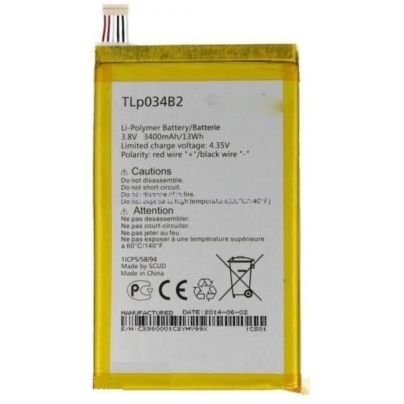 Акумулятор для Alcatel TLp034B2/One Touch 7050/POP S9/Y910 (1799781276)