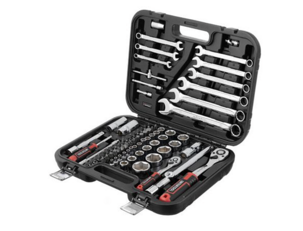 Набор инструментов Intertool ET-8082 1/2" & 1/4" 82 шт. Cr-V STORM (29817980)