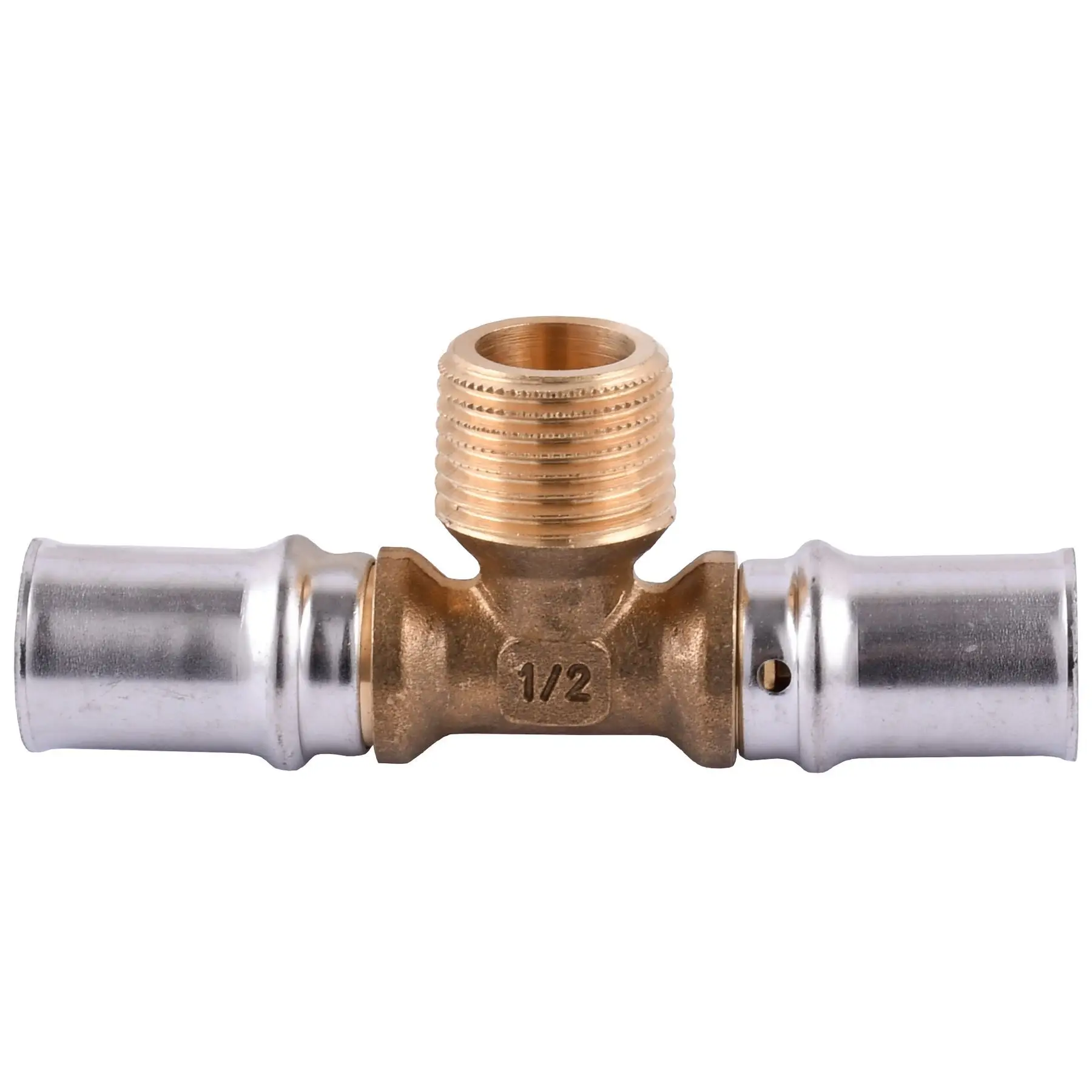 Тройник с наружной резьбой пресс APE ITALY AP 133 16х1/2х16 (GSR-000001728)
