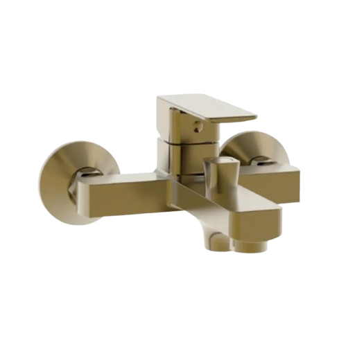 Змішувач для ванни Haiba Kubus 009 Euro Brushed Gold (HB9628) Змішувач для ванни Haiba Kubus 009 Euro Brushed Gold (HB9628)