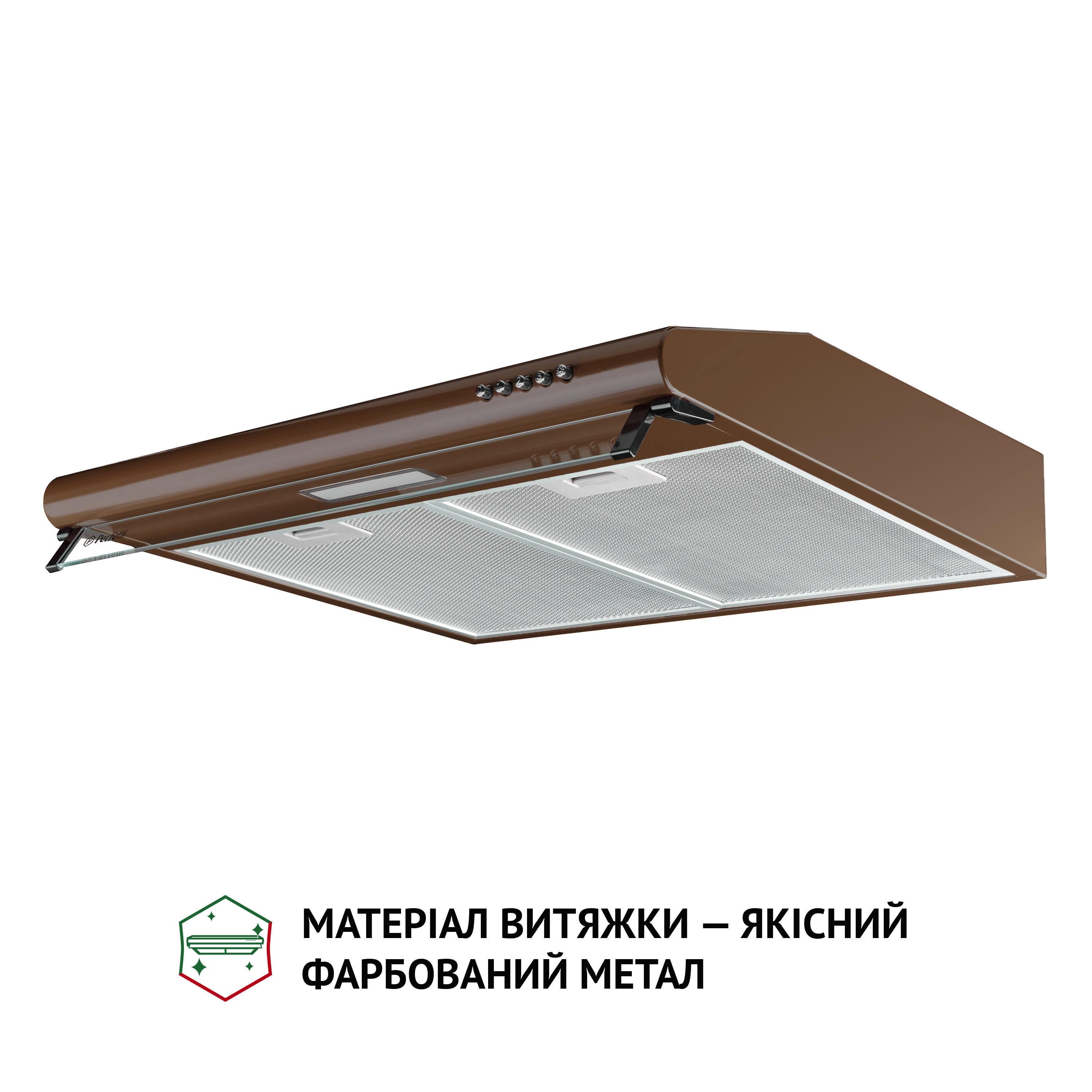 Вытяжка PERFELLI PL 6144 Dark BR LED - фото 3