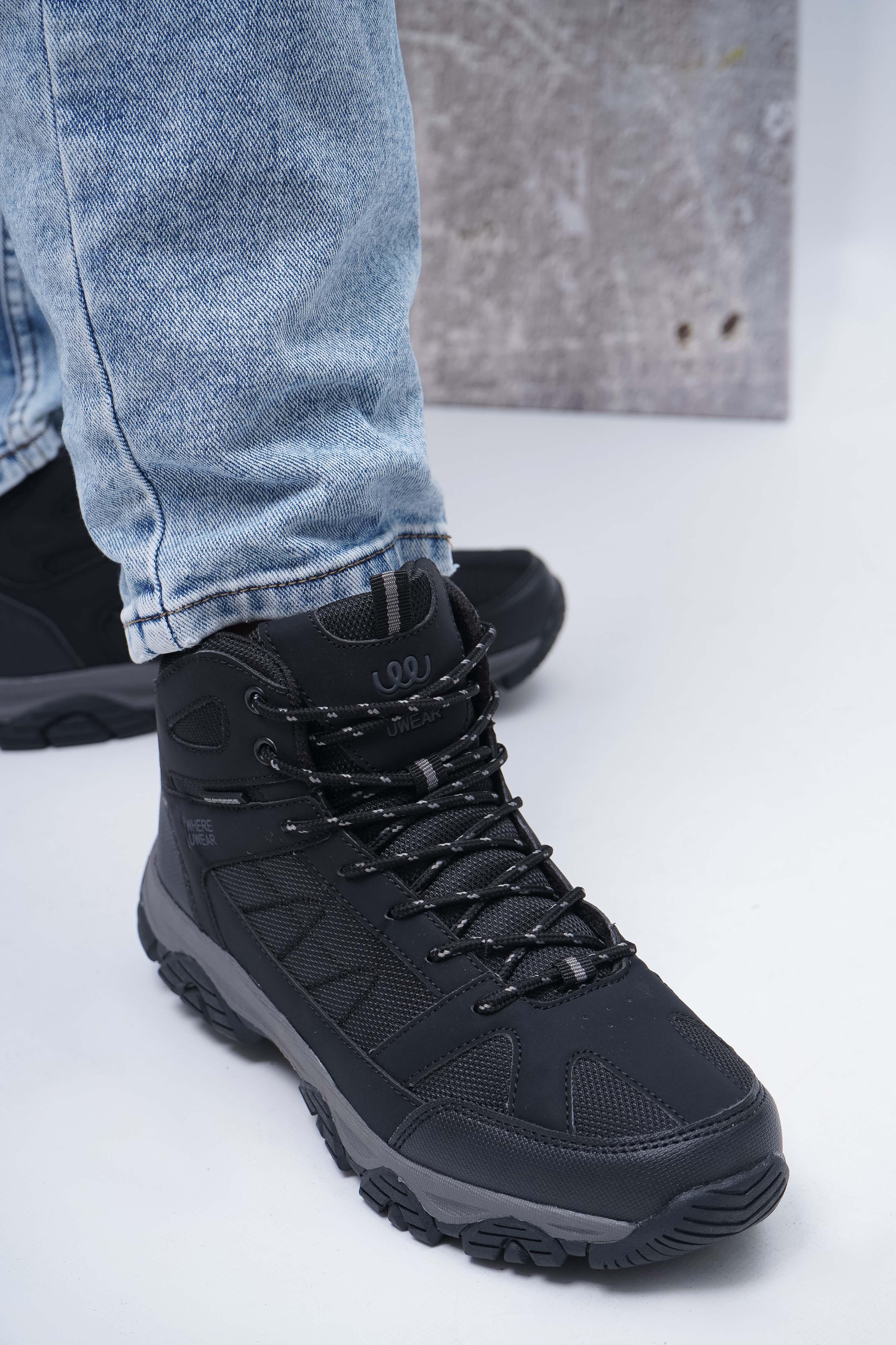 Ботинки мужские демисезонные Where Uwear р. 43 Черный (346978)