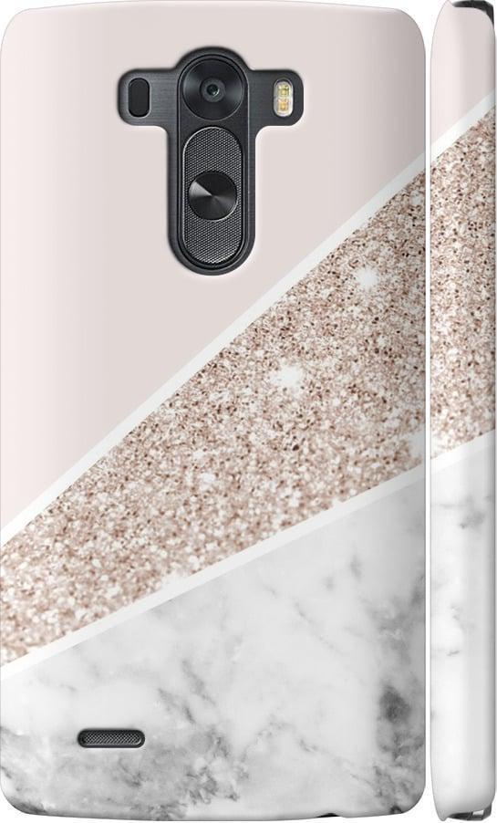 Чехол на LG G3 D855 Пастельный мрамор (4342m-47-42517)