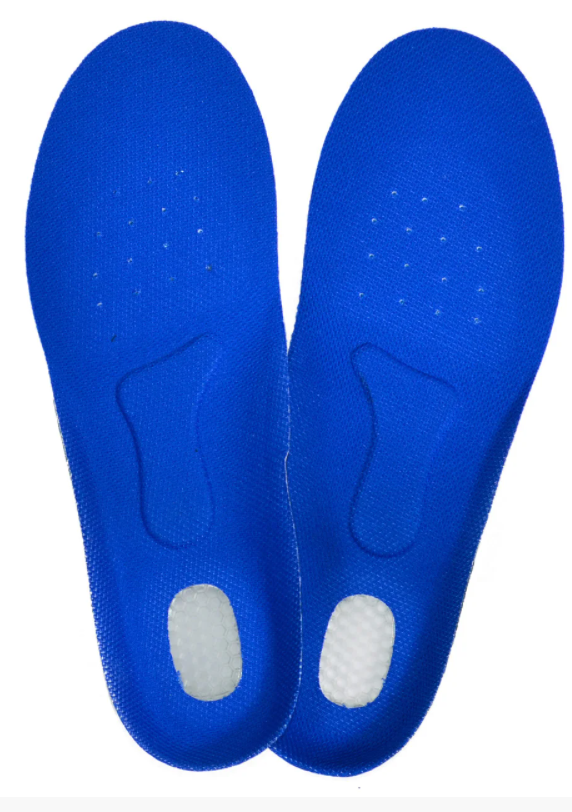 Устілки для взуття спортивні жіночі обрізні кросівкові із силіконовою п'ятою 25 см (KG-5690)