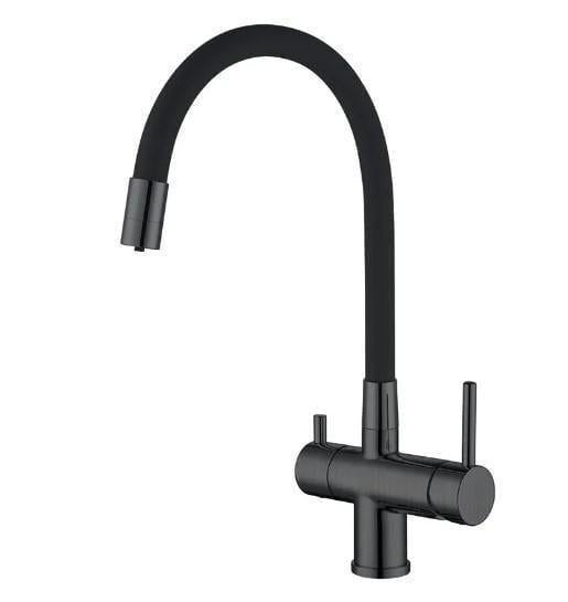 Смеситель для кухни KOER KB-72002-07 с выходом для питьевой воды (KR5003)