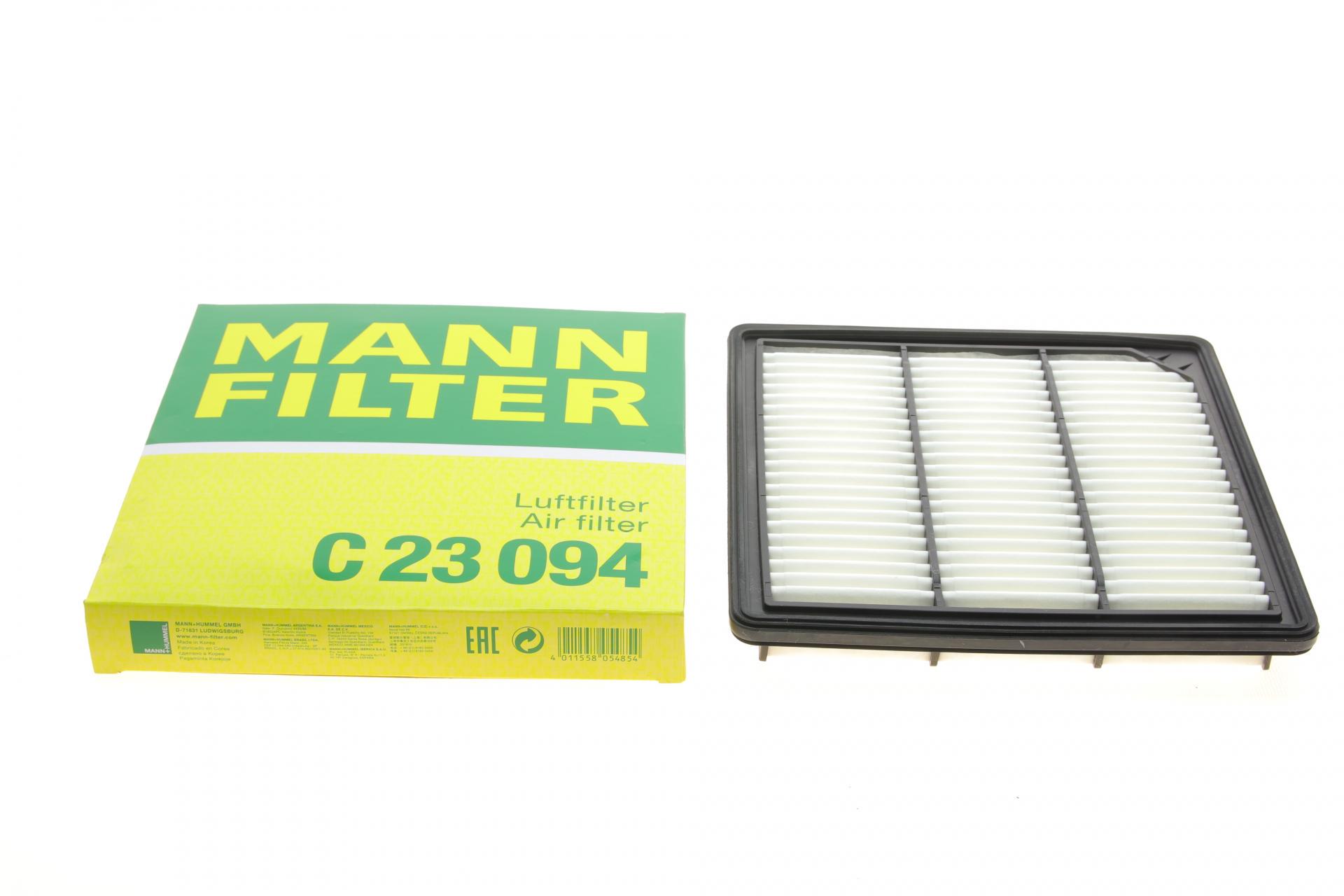 Фильтр воздушный Mann-Filter для Fiat Freemont 2,0DS 11- (C 23 094)