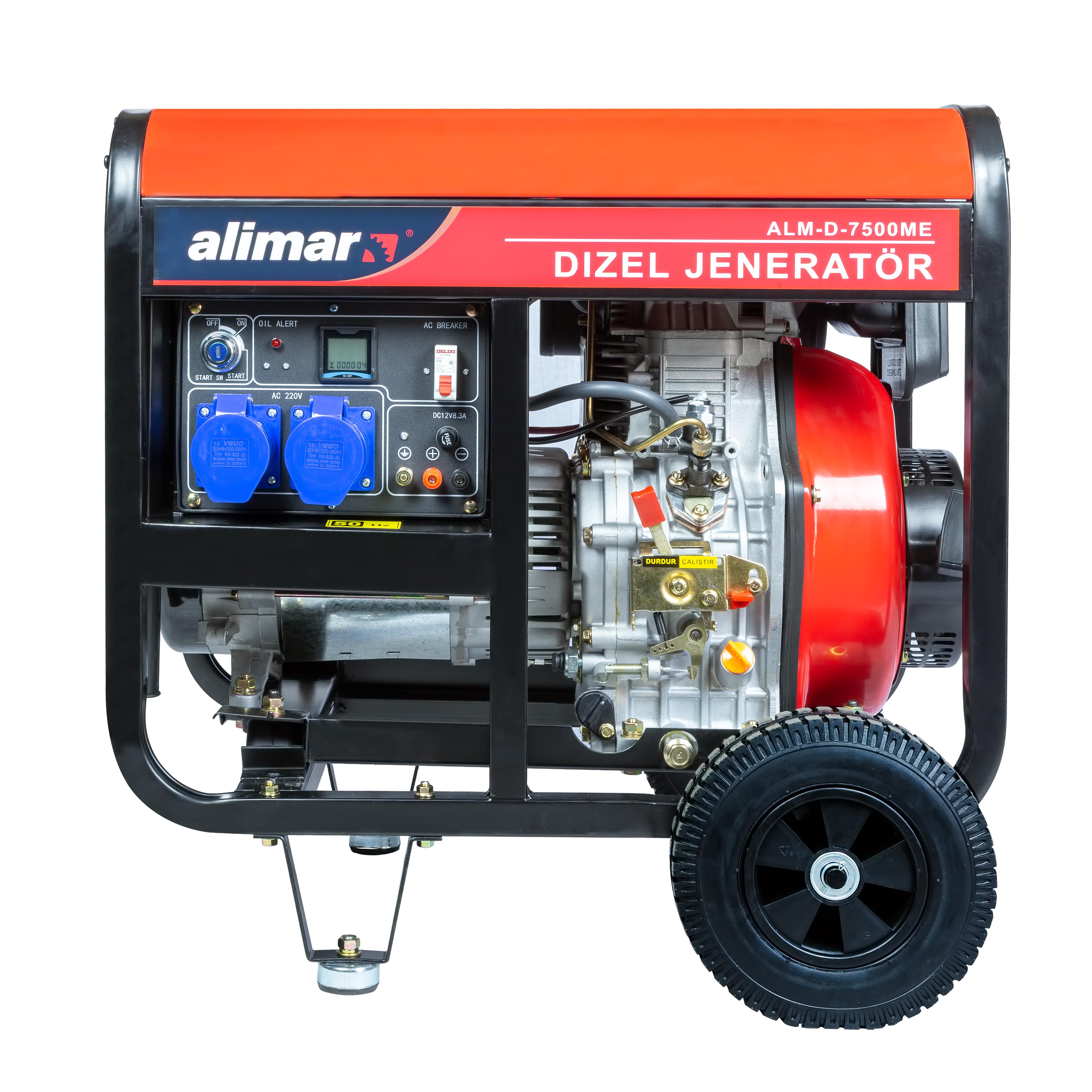 Генератор дизельний Alimar ALM-D-7500ME 7,5 кВа