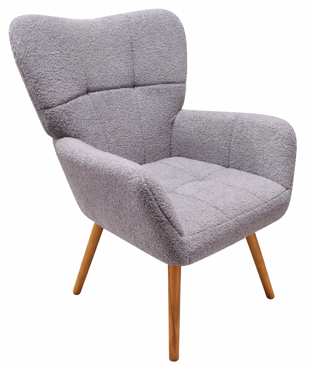 М’яке крісло Флор Сірий (34103087)