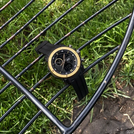 Наручные часы Sanda 6012 Black-Gold (2057) - фото 4