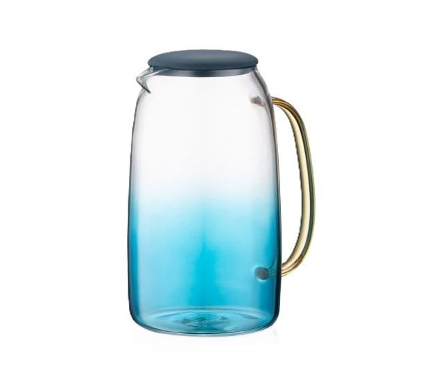 Графин Stenson R93578 стеклянный с пластиковой крышкой 1,4 л (602519)