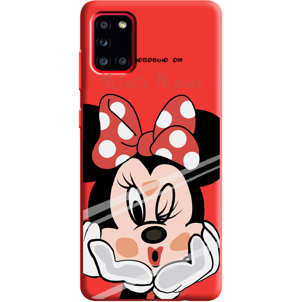Чехол Boxface Samsung A315 Galaxy A31 Lady M Красный силикон (39470-cc59-39892)
