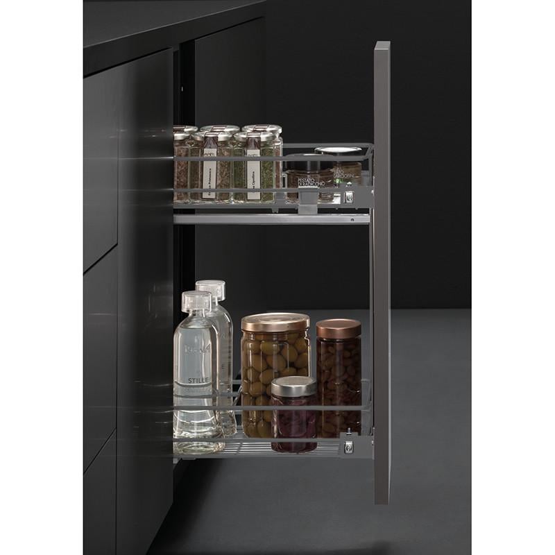 Карго центральное крепление частичного выдвижения Vibo Partner 300 мм Графит (EGPHM30B2BGR)