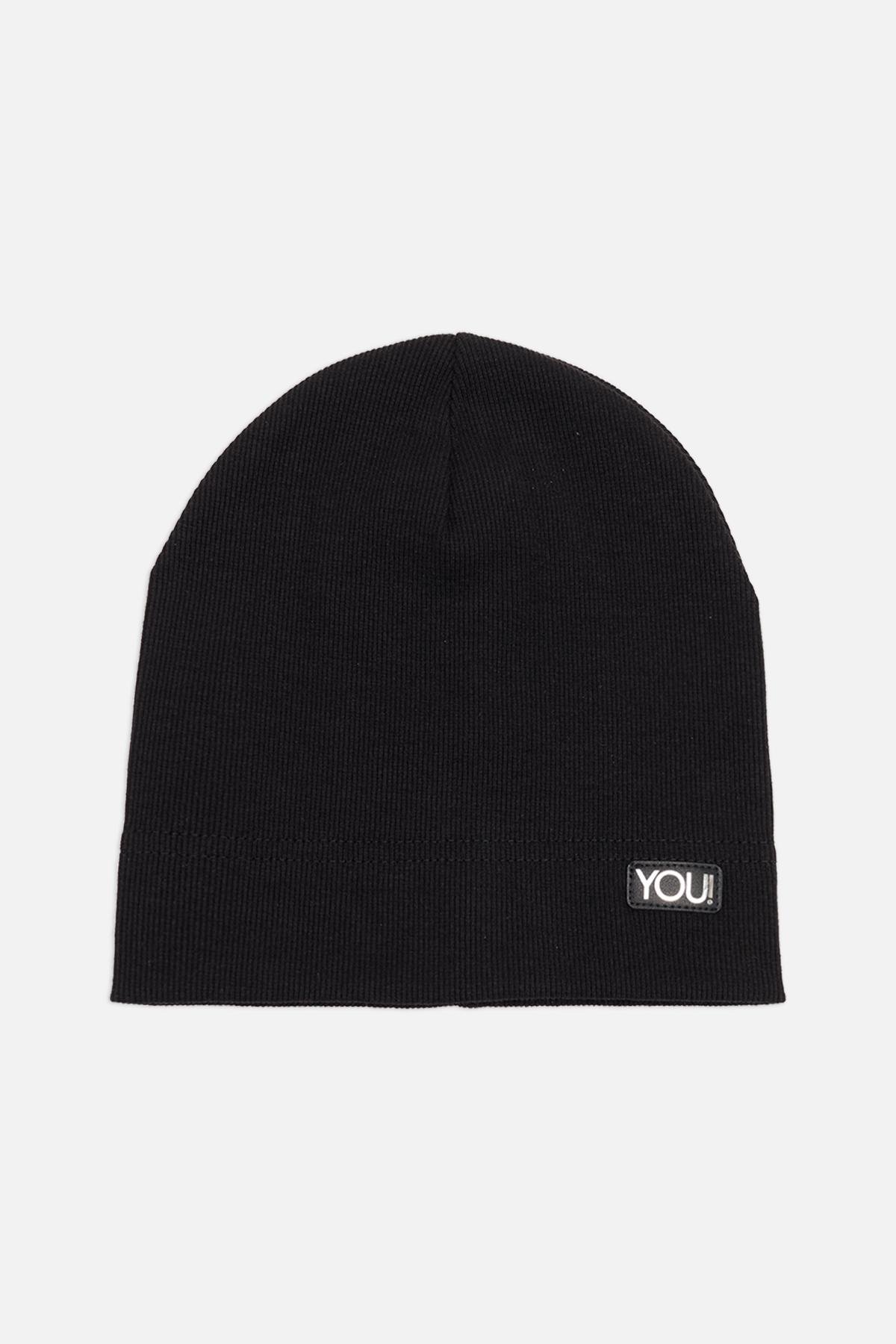 Шапка для девочки 54-56 см Черный (ЦБ-00271303) Шапка для девочки 54-56 см Черный (ЦБ-00271303)