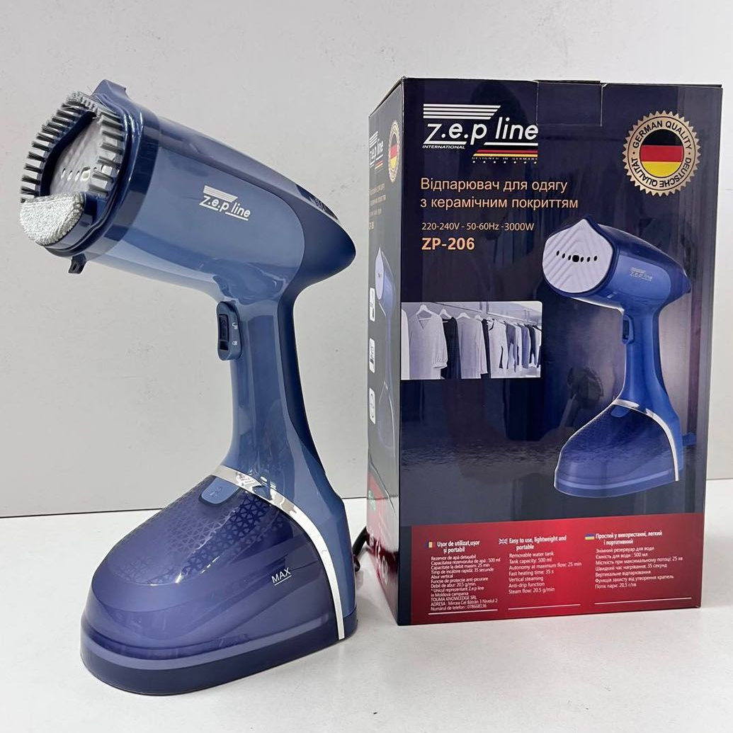 ᐉ Отпариватель для одежды Zepline ZP-206 3000 Вт керамическая