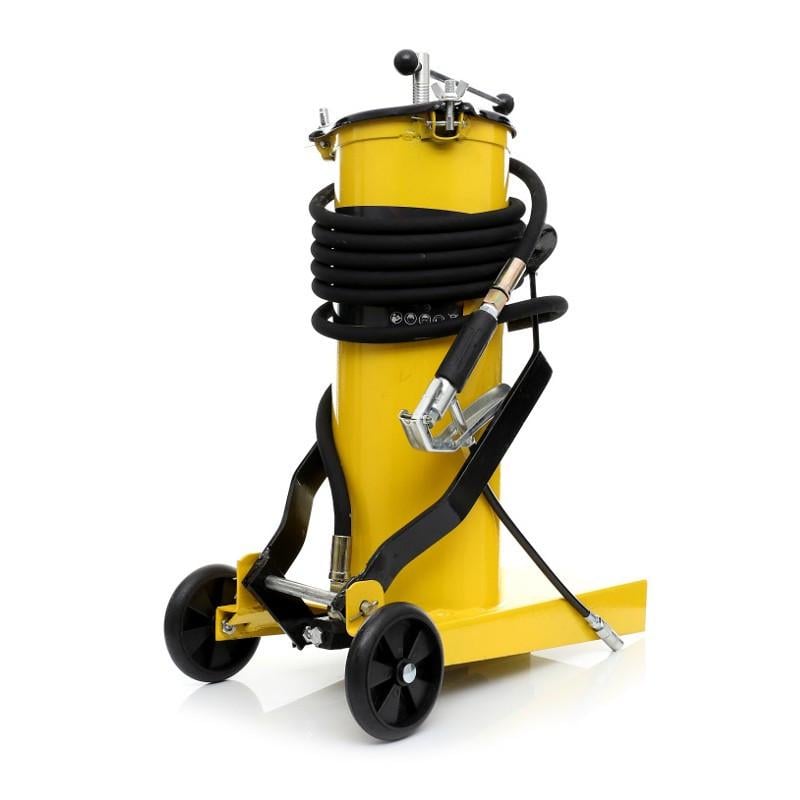 Пистолет на педаль масляный Kraft&Dele KD1441 2415716179 6 л пневматический с шлангом 4 м (2415716179)