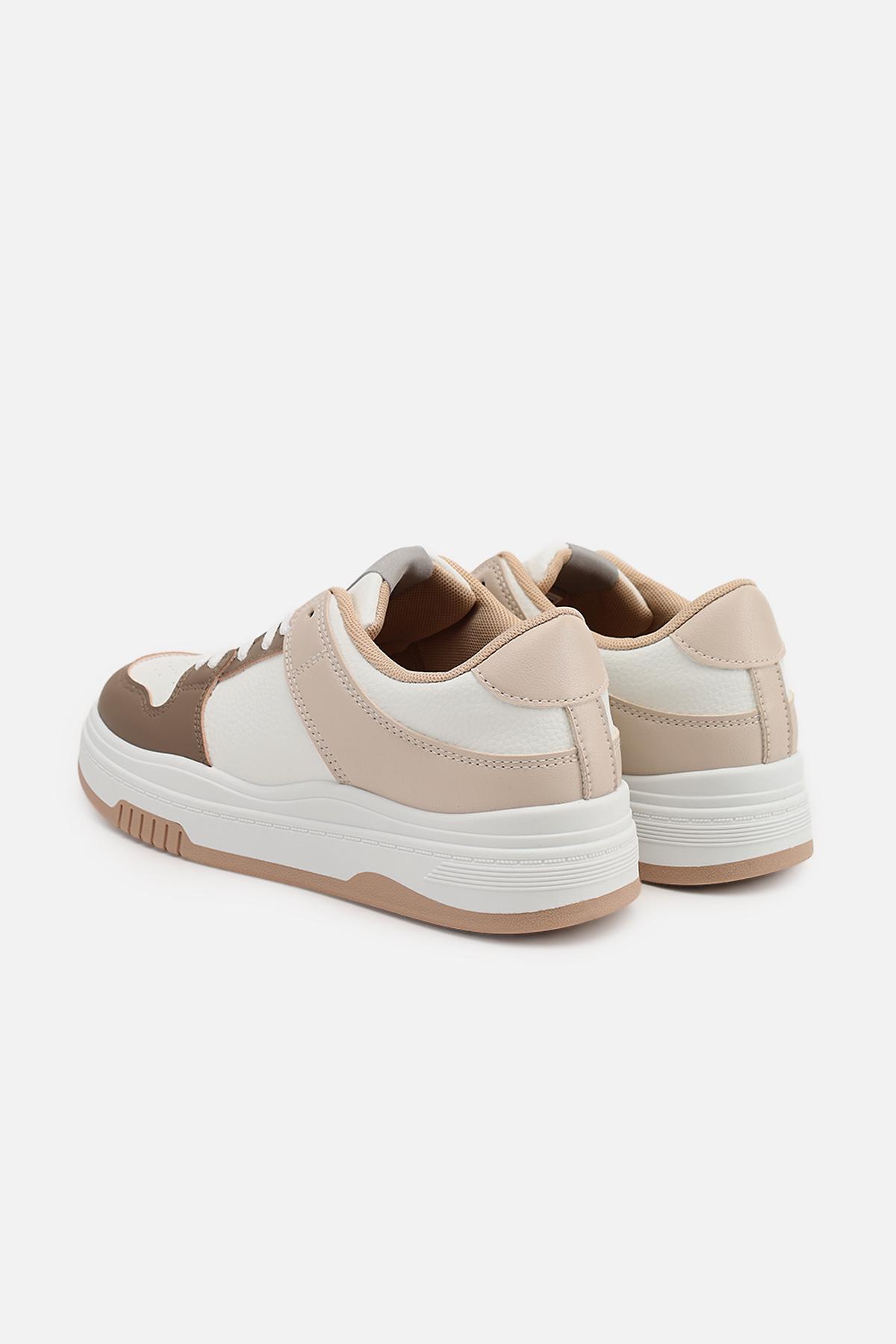 Кеды женские на платформе ЦБ-00264102 р. 37 Бежевый (SKT001030475) - фото 5 Кеды женские на платформе ЦБ-00264102 р. 37 Бежевый (SKT001030475) - фото 5