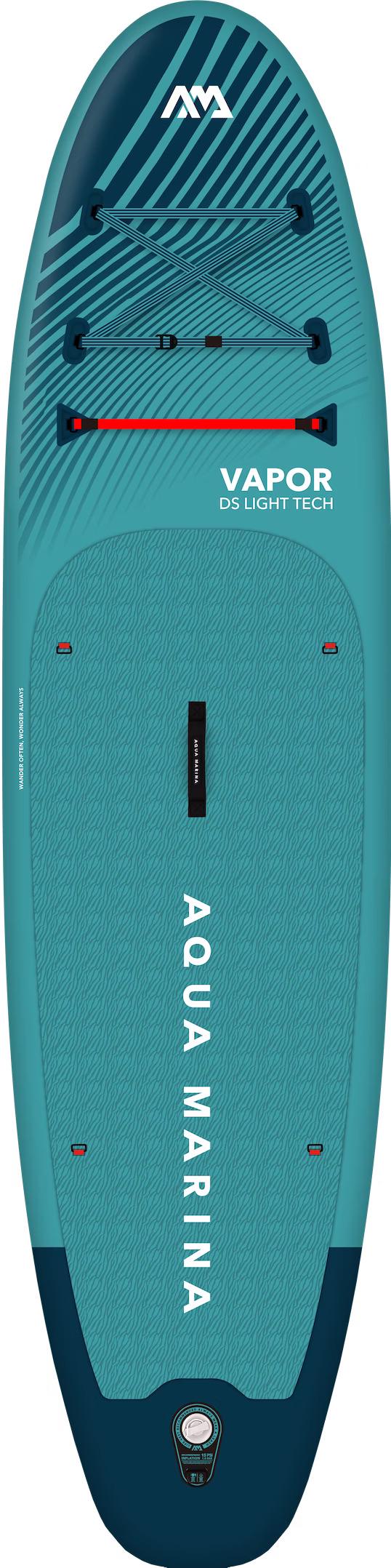 САП дошка Aqua Marina Vapor 10'4 з веслом/насосом LIQUID AIR V1 надувна Stand Up Paddle 315 см (66)