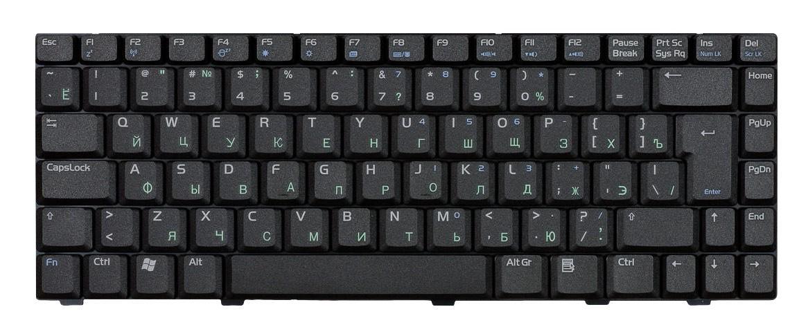Клавиатура для ноутбука Asus Lamborghini VX1 Black