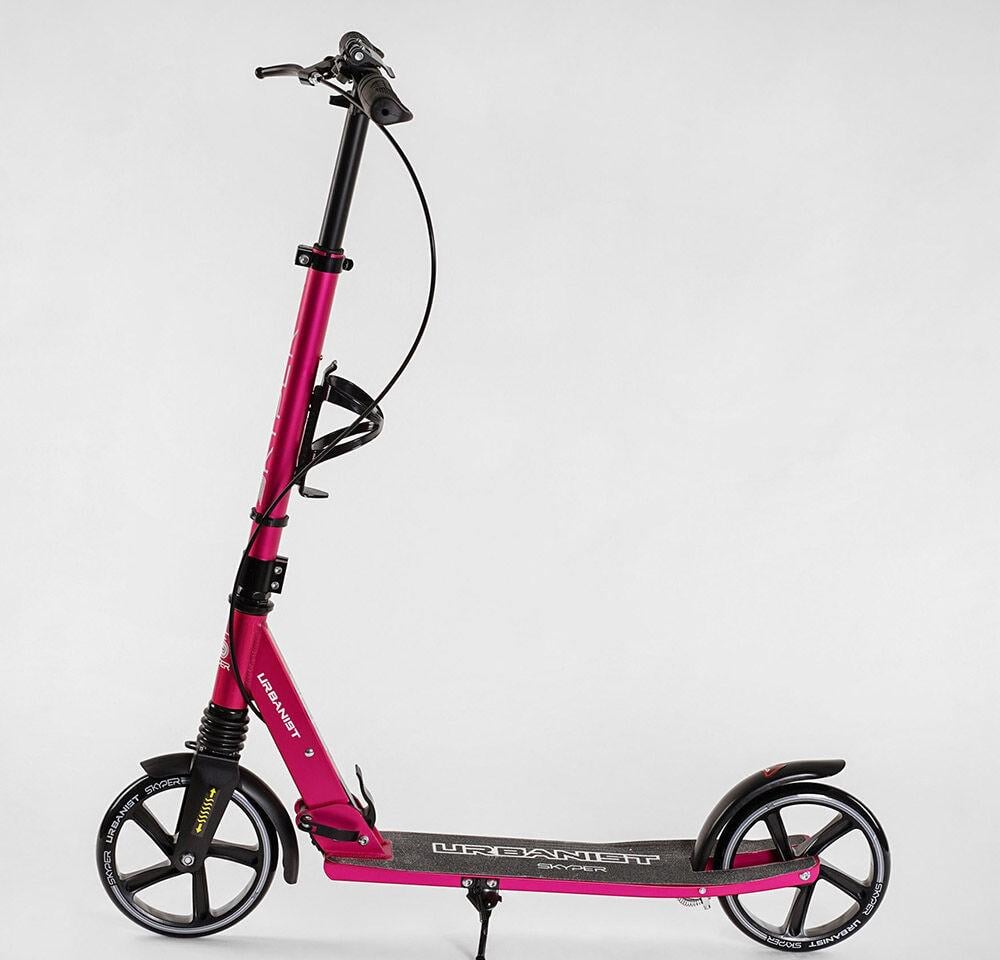 Самокат двухколесный Skyper SY-09588 Urbanist ручной тормоз колеса PU 200 мм (116769)