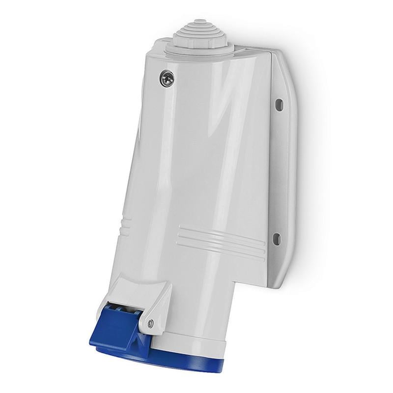 Силовая розетка ДКС Quadro 2P+PE 16А 230 В стационарная IP44 (DIS5131653)