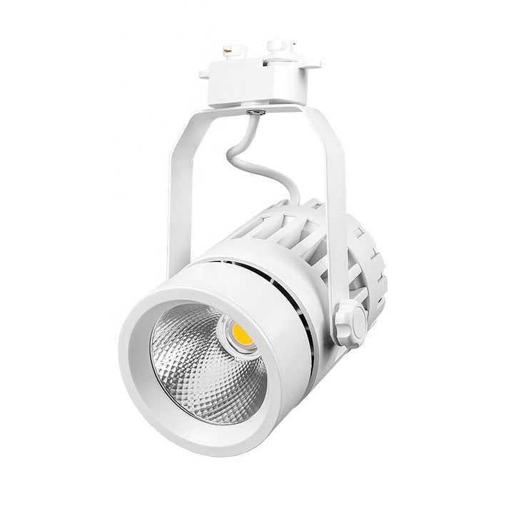 Трековый светильник диммируемый Premium Edisons 30W 3000K 24 CRI 95 Белый