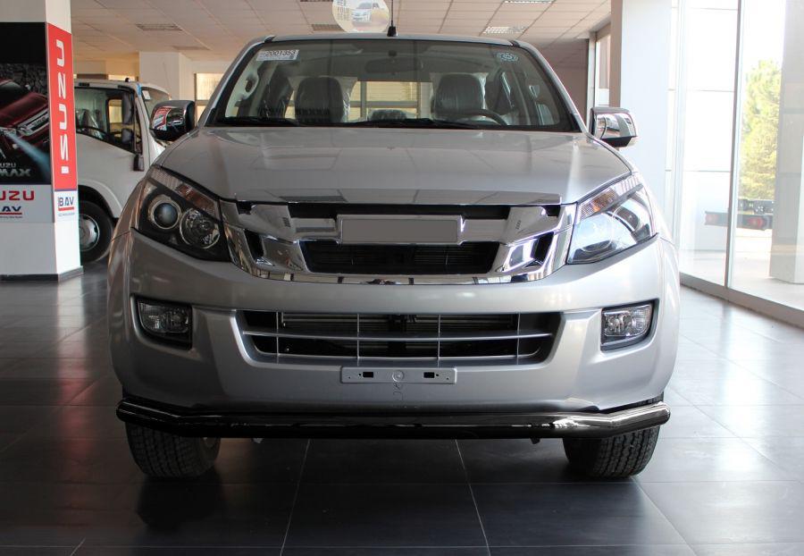 Передняя защита Texas Omsa Line для Isuzu D-Max 2011-2019 гг. черный металл Черный