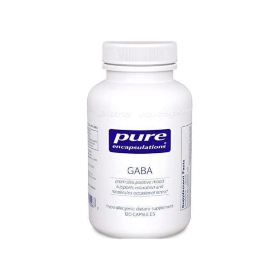 Амінокомплекс Pure Encapsulations GABA 700 мг 120 Caps (PE-01026)