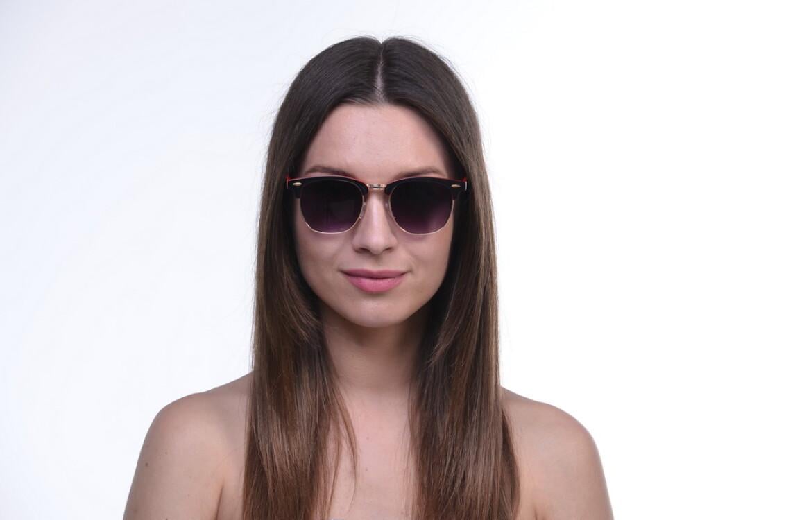 Окуляри жіночі сонцезахисні SunGlasses 8202c4 (o4ki-10232) - фото 4