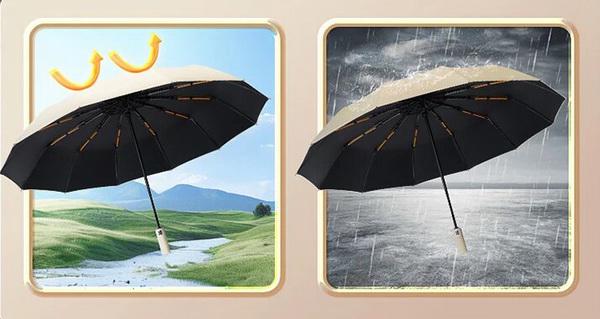 Парасоля автоматична від дощу/сонця/антивітер 12 спиць (15-105) - фото 5 Парасоля автоматична від дощу/сонця/антивітер 12 спиць (15-105) - фото 5