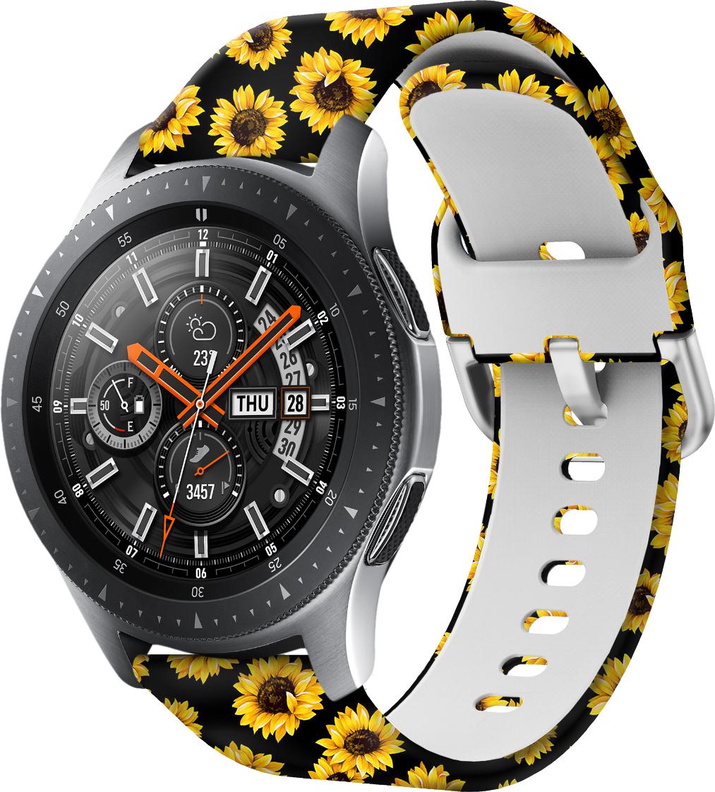 Ремешок Colorful для Galaxy Watch 42 мм Sunflowers (28349)