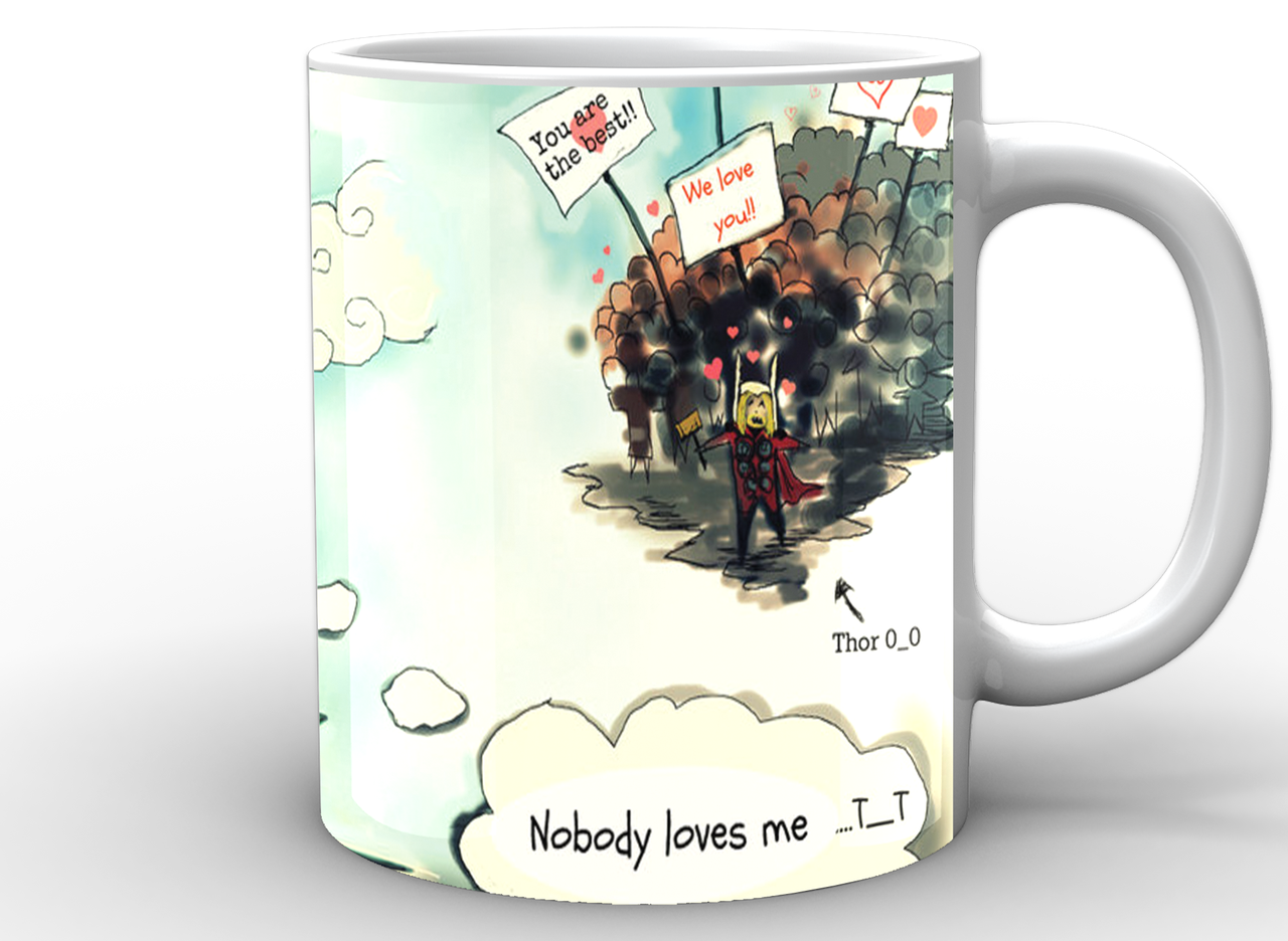 Чашка GeekLand Loki Ни кто меня не любит (LK.02.017)